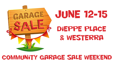 Garage sale weekend June 13-16